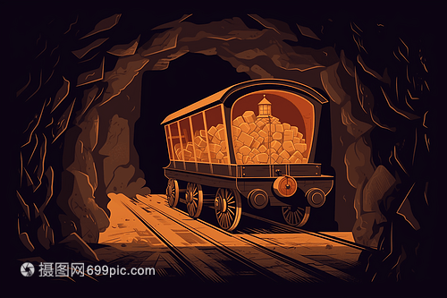 金矿隧道运输